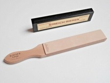 Rasiermesser Juchten Streich-Stossriemen Razor Strop, SOLINGEN Made in Germany!