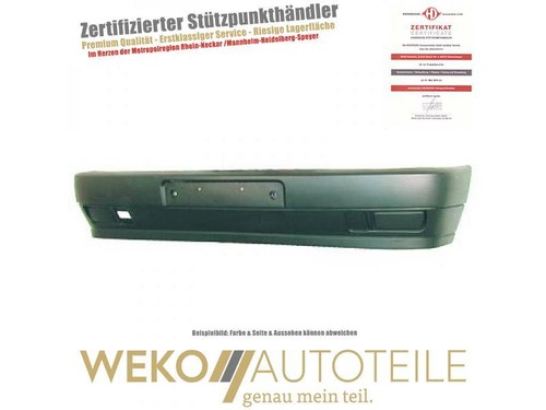 Stoßstange vorne schwarz für