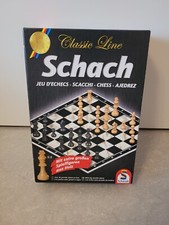 Schmidt Spiele: Classic Line Schach mit extra großen Spielfiguren aus Holz kompl