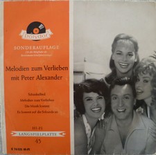 7" 60s EP ! PETER ALEXANDER 