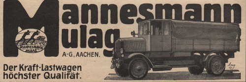 Aachen werbung 1925 - aachen,,