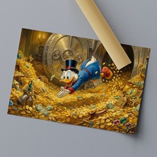 Dagobert Duck POSTER Pop Art