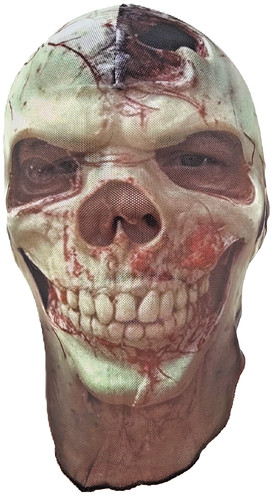 Horror totenkopf netzmaske - horror,