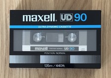 1 Maxell UD  90 Audiokassette