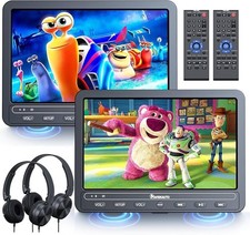 2x NAVISKAUTO NB0501B 10.5" Auto DVD Player Monitor Fernseher HDMI Entertainment