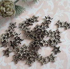 50 Sterne aus Holz -Holzsterne