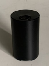 Vintage Braun Cylindric Tischfeuerzeug schwarz Design Dieter Rams Feuerzeug