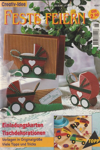 Bastelzeitschrift creativ idee - bastelzeitschrift, creativ-idee