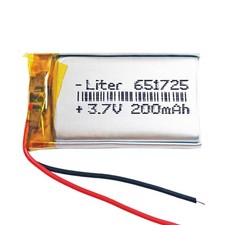 BATTERIE 651725 LiPo 3,7 V 200