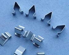 30x Blech Klemme Metall