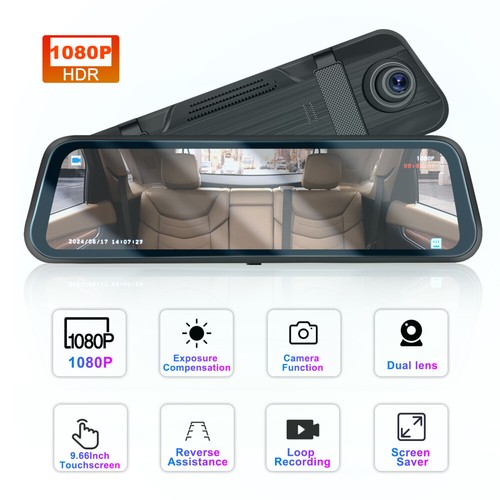 5k spiegel dashcam - 9.66",