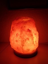 7,7Kg Super Salzstein-Lampe Rundum durchscheinend Fēng Shui Esoterik Weihnachten