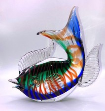Glas Skulptur - Fisch - Murano