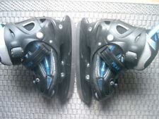 schwarze Schlittschuhe Eislaufschuhe Eishockey Gr. 29-31  High Q