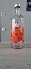 Absolut Vodka  Ruby red   | 1000ml | leer | SAMMLUNGSAUFLÖSUNG