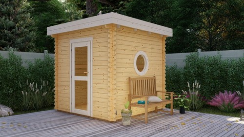 Saunahaus gartensauna - saunahaus,,