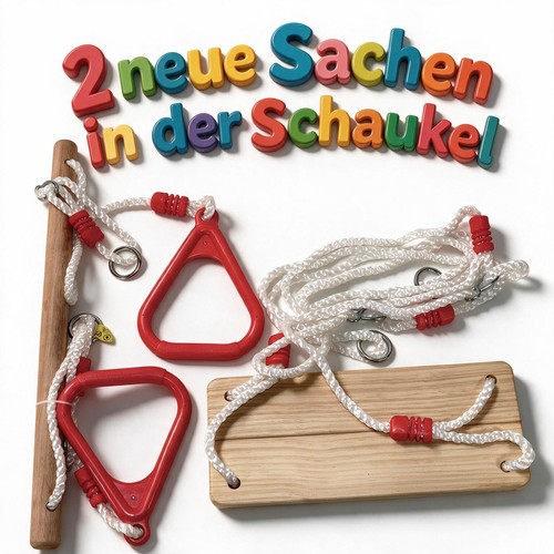 Kinder holzschaukel set - holzschaukel,