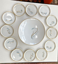 Fürstenberg Porzellan - Gebäckschale, Konfektschale mit 12 kleinen Tellern