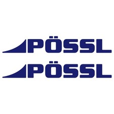 2 x PÖSSL 70cm x 10,7cm
