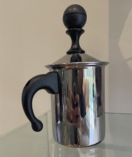 Frabosk Milchaufschäumer Kanne Cappuccino Milchkännchen 18/10 Edelstahl Induktion