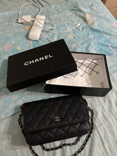 Chanel umhängetasche leder - chanel,