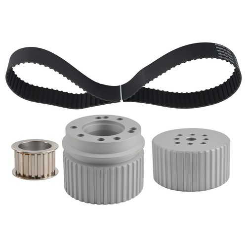 Aluminium riemenscheiben set - aluminium,