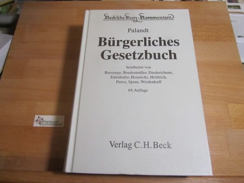Bürgerliches gesetzbuch mit - gesetzbuch,