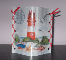 1 Deko Windlicht Leuchtturm