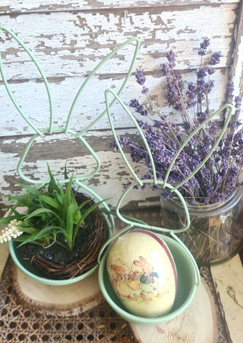 Blumentopf osterhase hase - osterhase,