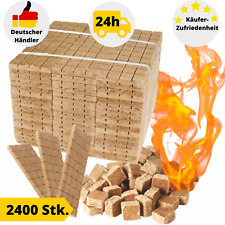 Kaminanzünder Anzünder Anzündwürfel 5 kg Grillanzünder Ofen Holz Kohle 2400Stk.