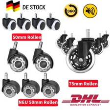 5x Bürostuhl Rollen leise