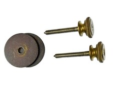 Paar Schrauben für Werkhalter Uhren Ersatzteil Uhrwerk Wanduhr Regulator clock