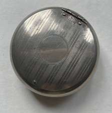 Tabakdose rund Metall/Blech