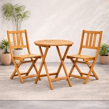 Klappbares Bistro Set 3 teilig