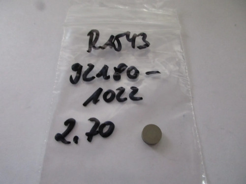 Ventileinstellplättchen r1543 - ventileinstellplättchen,