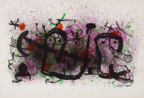 Joan miro proverbis - joan, ma