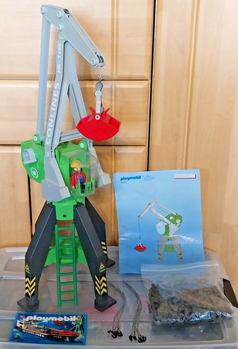 Playmobil 4470 hafenkran mit - playmobil,