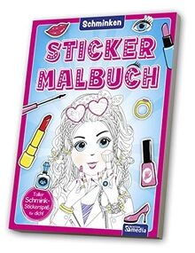 Mal stickerbuch schminken - mal-,
