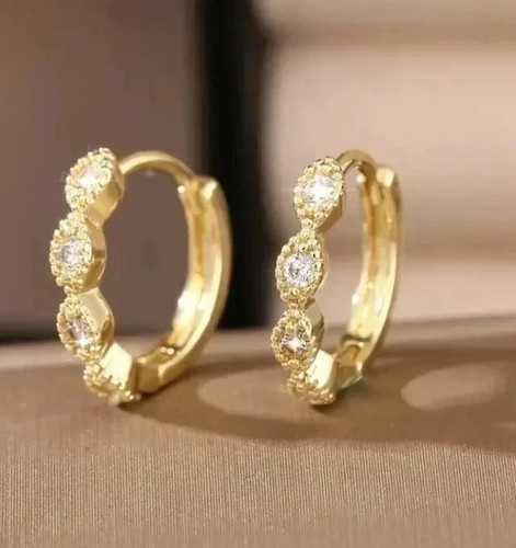Creolen 5cm kupfer 18k - kupfer,
