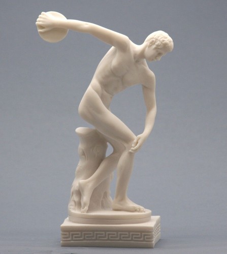 Discobolus diskus werfer - diskus,