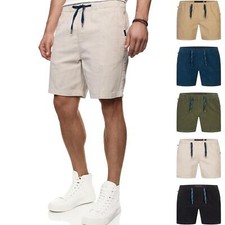 Indicode Herren Chinoshorts INPolle-Bermuda Kurze Hose Chino Shorts Männer