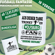 ✅ Tasse Name Fussball Verein