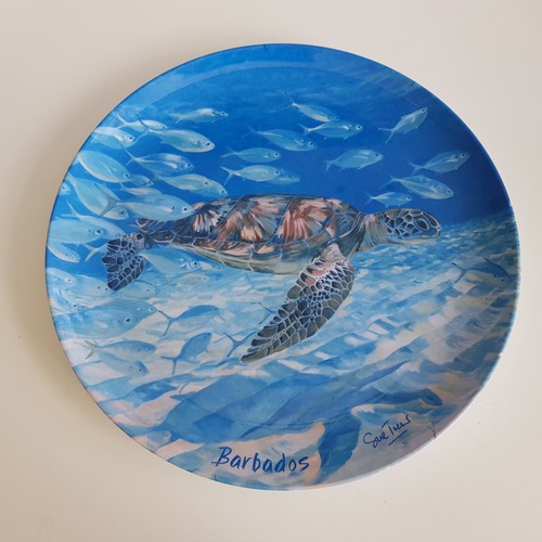 Barbados sea turle ocean art - ocean,