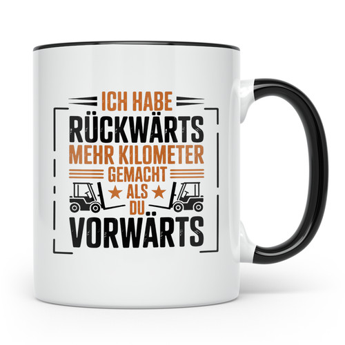 Gabelstaplerfahrer tasse - gabelstaplerfahrer,