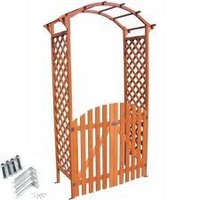 Rosen Bogen Holz Spalier