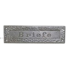 Art Deco Briefklappe