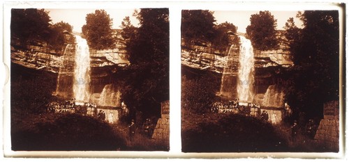 Große cascade landschaft - große,