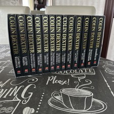 Inspector Morse Book Set Complete Collection Colin Dexter Ted Smart Christmas 