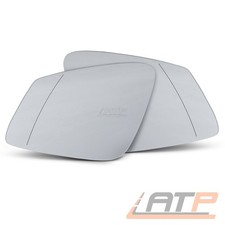 2x SPIEGELGLAS ASPHÄRISCH