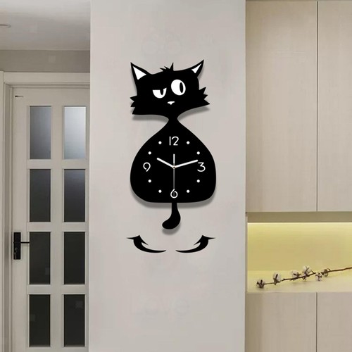 Katzen wanduhr niedliche - katzen-wanduhr,,
